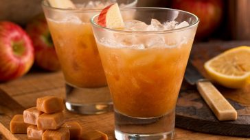 Apple Cider Whiskey Smash