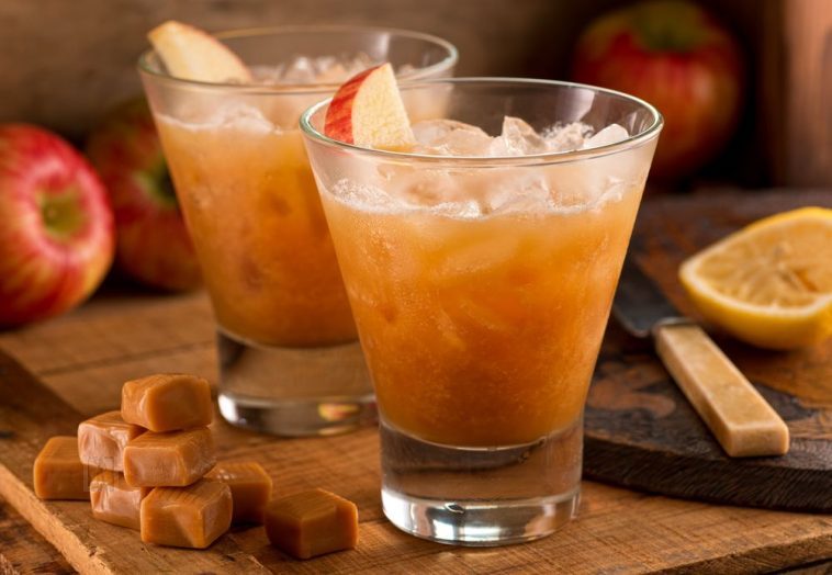 Apple Cider Whiskey Smash