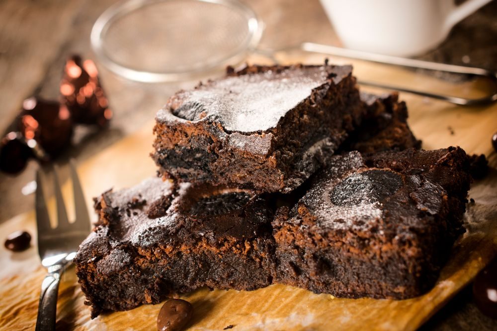 Chocolate Whiskey Brownies